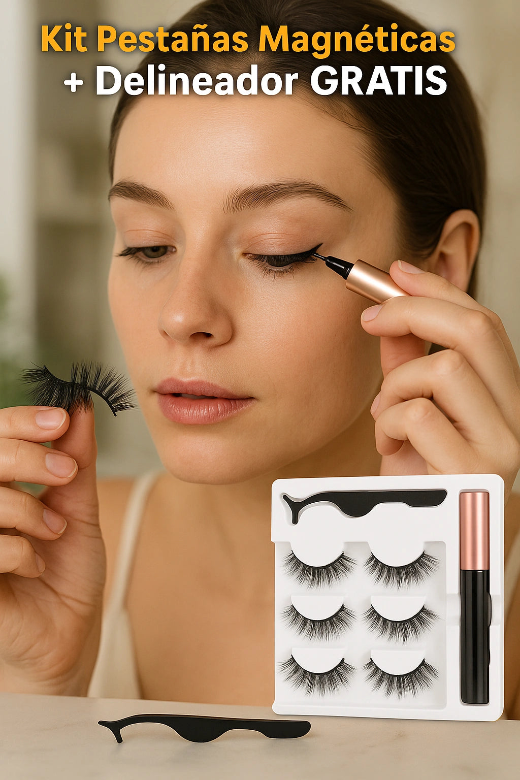 Magnetic Lash Impact – Kit Pestañas Magnéticas + Delineador GRATIS